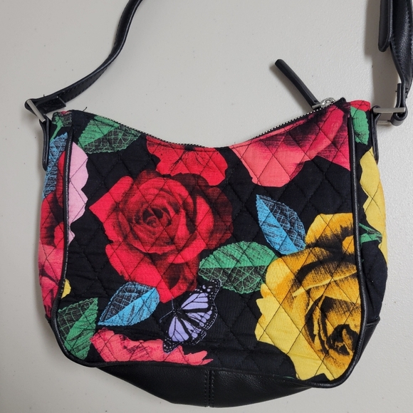 Vera Bradley Mini Vivian Crossbody  Havana Rose Shoulder Bag. - Picture 6 of 12